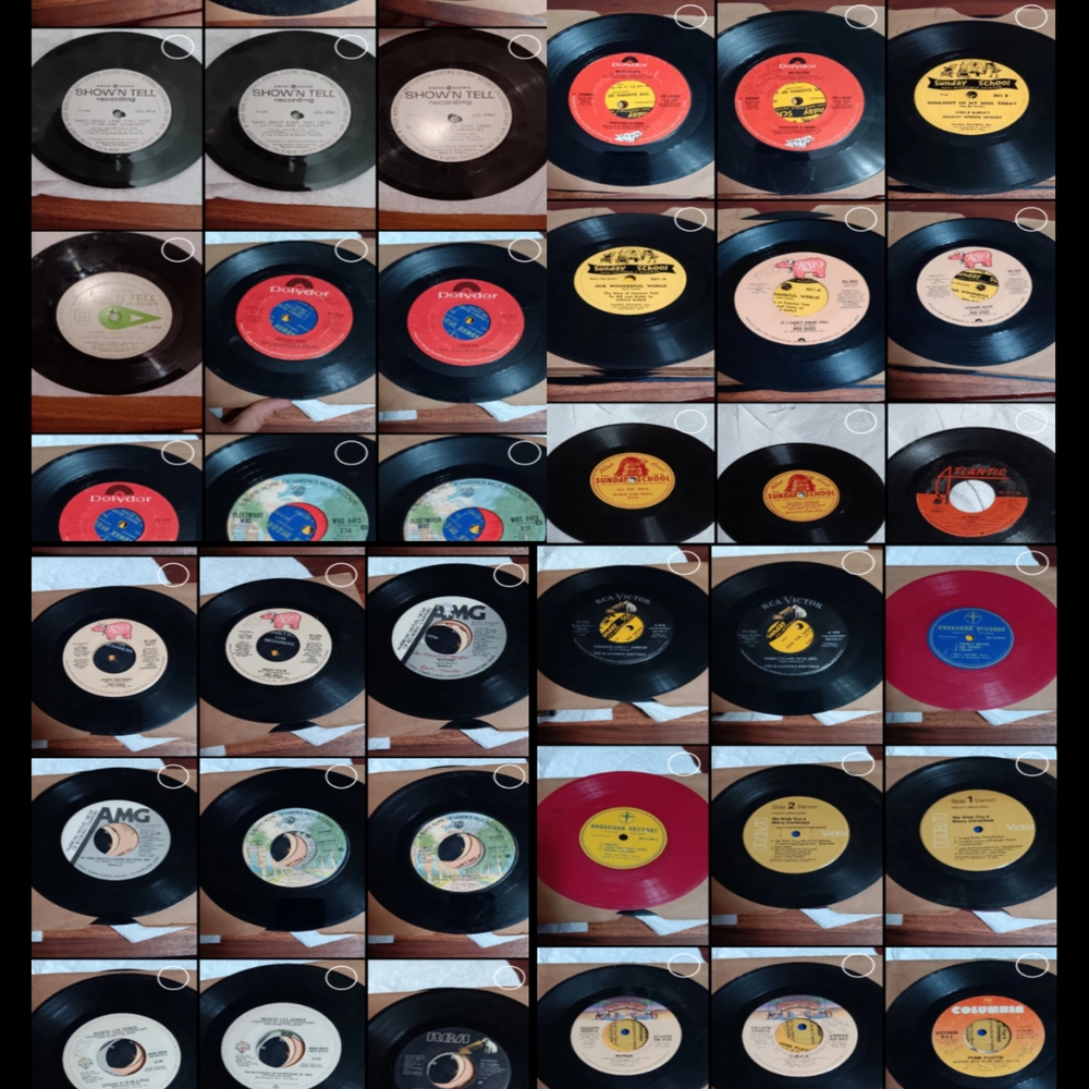 Vintage Vinyl Record Collection